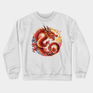 Chinese Lunar New Year Dragon Crewneck Sweatshirt